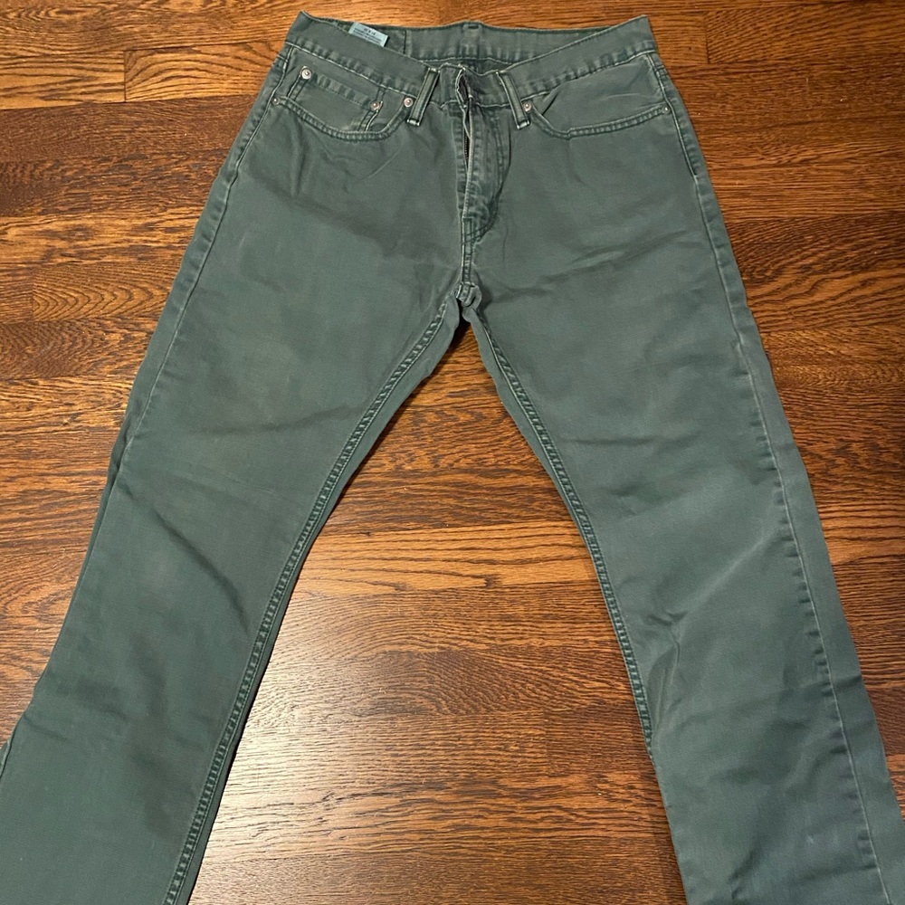 Levi’s 514 Men’s Green Jeans 31w x 30l